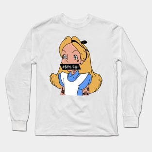 Alice in Wonderland Punk Long Sleeve T-Shirt